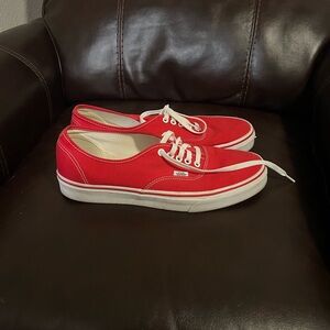Red Vans